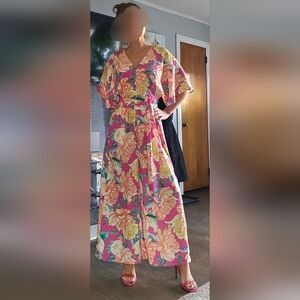 Farm Rio Eulalie Wide-Leg Jumpsuit